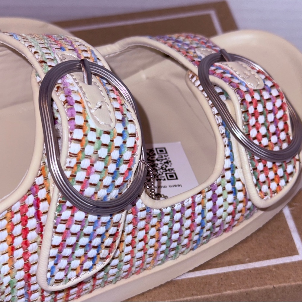 🆕 Womens Dolce Vita Multicolor Strappy Sandals - Size 9 🆕 - Picture 10 of 16